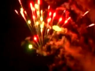 Малый фейерверк 31 декабря