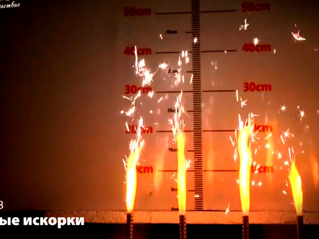 Фонтан Задорные искорки