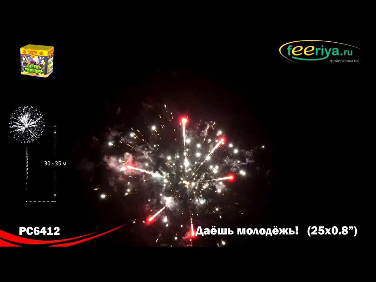 Малый фейерверк Даёшь молодёжь!