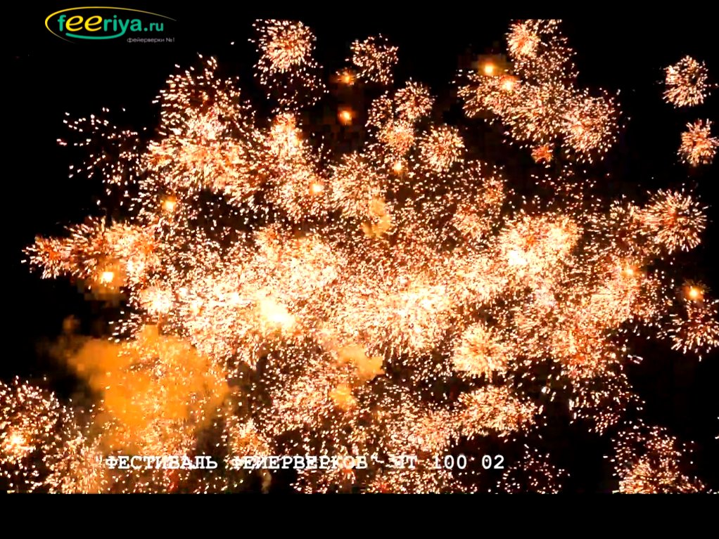Супер фейерверк Батарея салютов ПТ 100 02