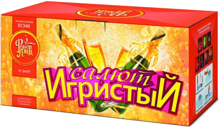 Крупный фейерверк Салют игристый