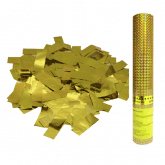 Пневмохлопушка «Пневмохлопушка в пластиковой тубе Золотое конфетти 30 см»