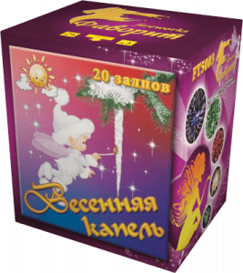 Средний фейерверк «Весенняя капель»