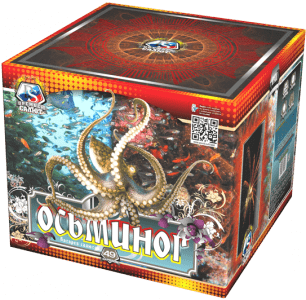 Крупный фейерверк «Осьминог»