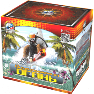 Крупный фейерверк «Олимпийский огонь»