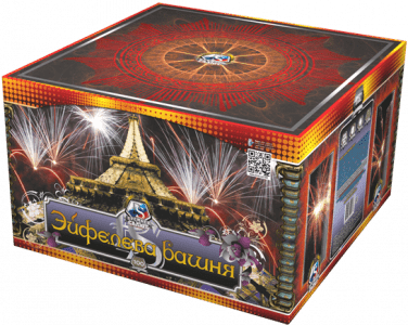 Супер фейерверк «Эйфелева башня»