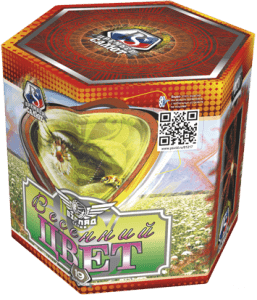 Средний фейерверк «Весенний цвет»