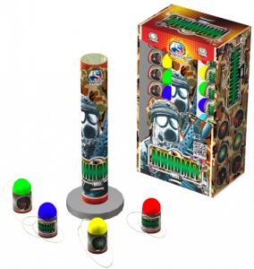 Одиночный салют «Миномет»