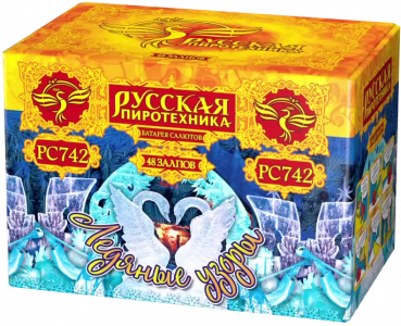 Средний фейерверк «Ледяные узоры»