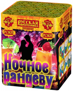 Средний фейерверк «Ночное рандеву»