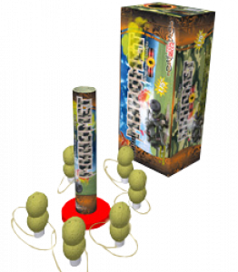 Одиночный салют «Миномет»