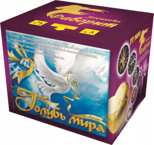 Крупный фейерверк «Голубь Мира»