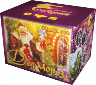 Крупный фейерверк «Дед мороз»
