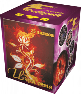 Средний фейерверк «Игра огня»