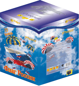 Супер фейерверк «Флаг России (Дневной)»