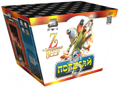 Крупный фейерверк «Попугай»