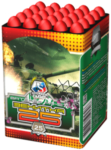 Малый фейерверк «Зенитка 25»