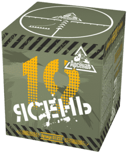 Средний фейерверк «Ясень 19»