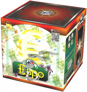 Крупный фейерверк «Евро»