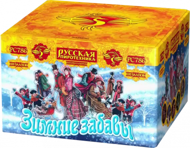 Супер фейерверк «Зимние забавы»