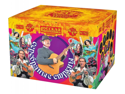 Супер фейерверк «Серебряные струны»