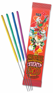 Бенгальский огонь «Бенгальская свеча 210 Спектр»