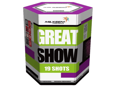 Крупный фейерверк «Великолепное шоу/GREAT SHOW»