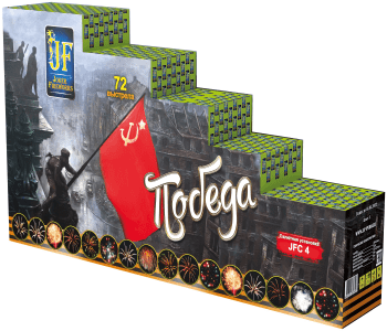 Крупный фейерверк «Победа»