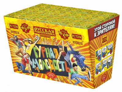 Средний фейерверк «Бурная молодость»