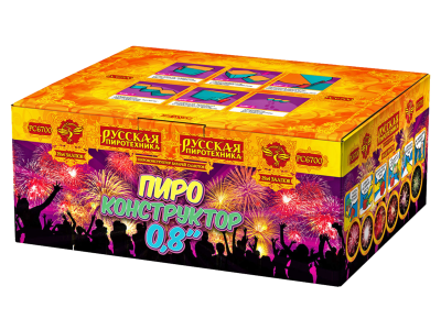 Крупный фейерверк «Пироконструктор 0,8»