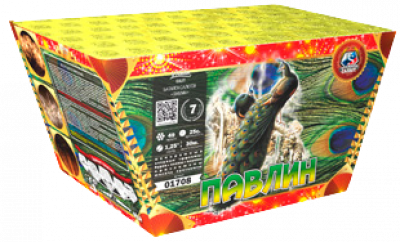 Крупный фейерверк «Павлин»