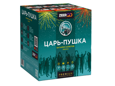 Крупный фейерверк «Царь пушка»
