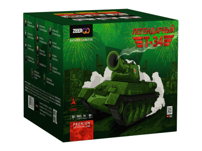 Супер фейерверк «Легендарный Т-34»