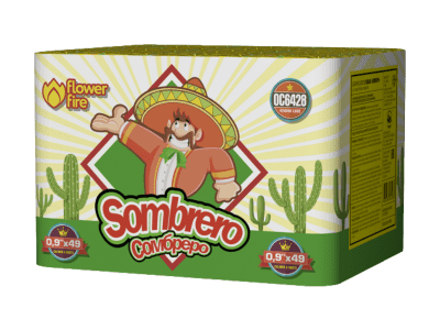 Крупный фейерверк «Сомбреро»