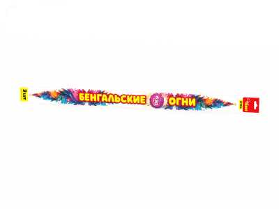Бенгальский огонь «Бенгальские огни 650мм (в уп. 3 шт.)»
