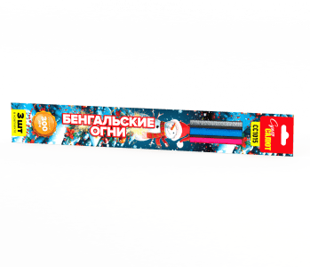 Бенгальский огонь «Бенгальские огни 300мм (3 шт в уп.) »