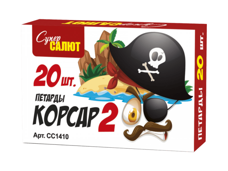 Петарда «Корсар 2 (в уп. 20шт.)»