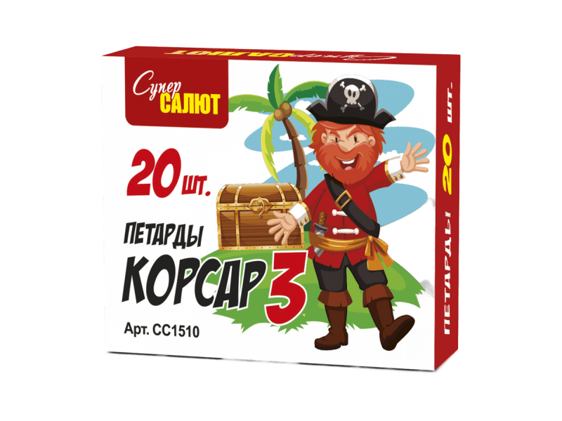 Петарда «Корсар 3 (в уп. 20шт.)»