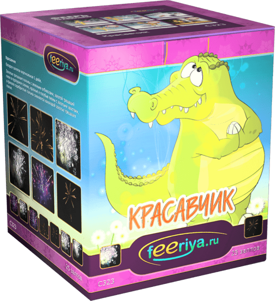 Средний фейерверк «Красавчик»