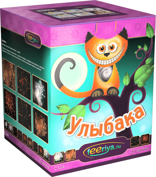 Средний фейерверк «Улыбака»