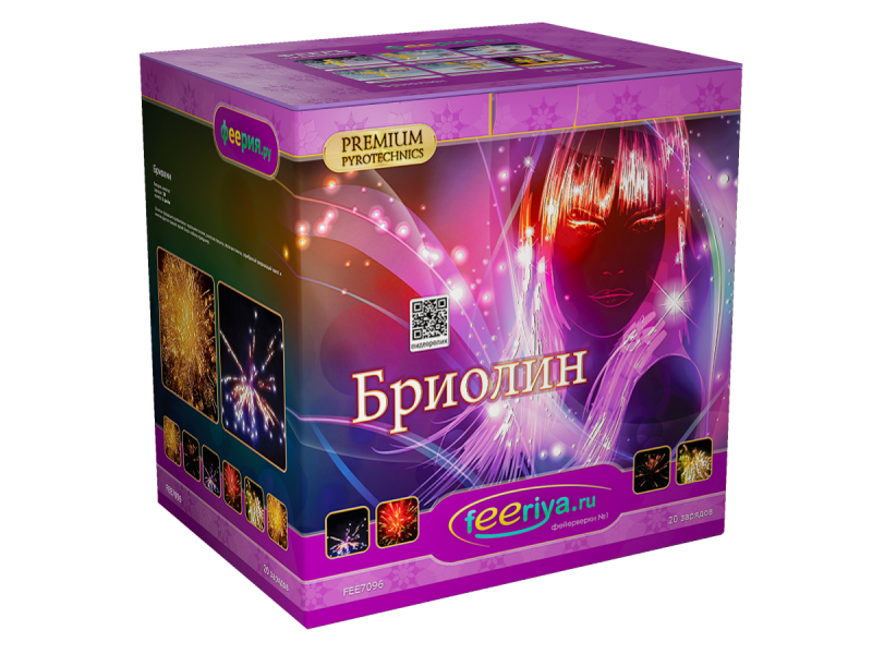 Средний фейерверк «Бриолин»