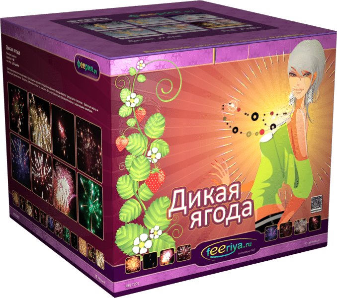 Крупный фейерверк «Дикая ягода»