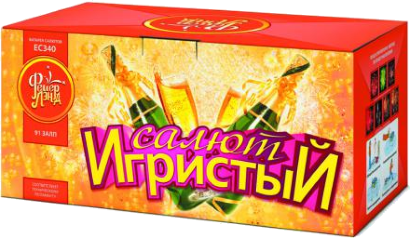 Крупный фейерверк «Салют игристый»