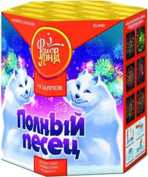 Средний фейерверк «Полный песец»
