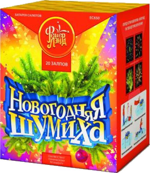 Средний фейерверк «Новогодняя шумиха»