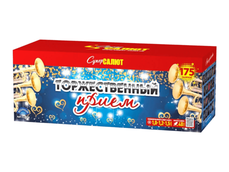 Супер фейерверк «Торжественный прием»