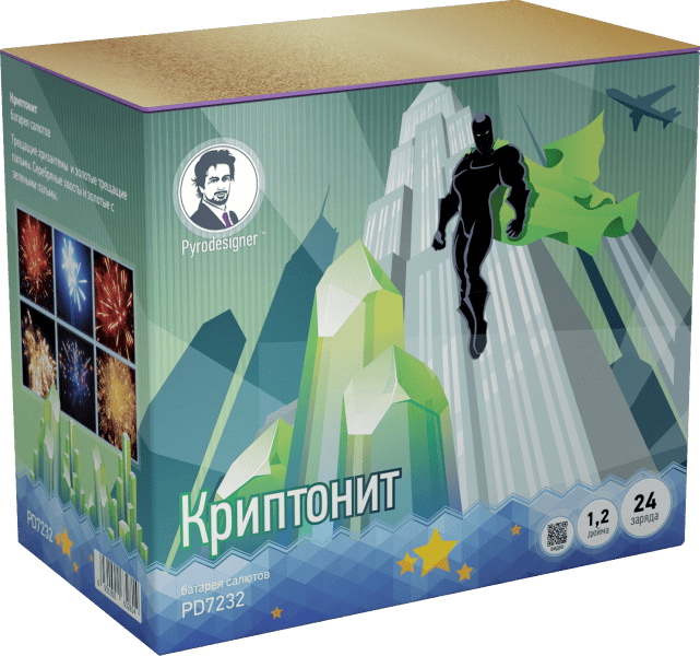 Средний фейерверк «Криптонит»