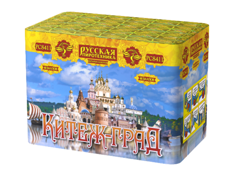 Крупный фейерверк «Китеж-Град»