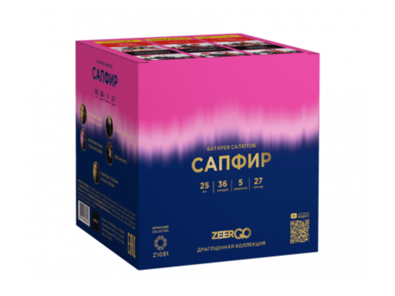 Средний фейерверк «Сапфир»