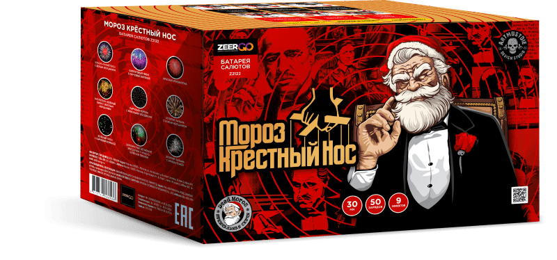 Крупный фейерверк «Мороз Крестный нос »